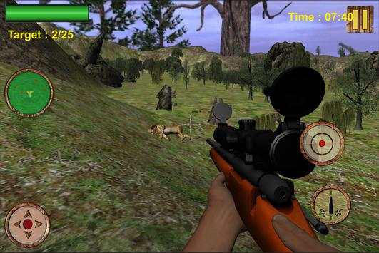 Singa Sniper Hunter 3D screenshot 8
