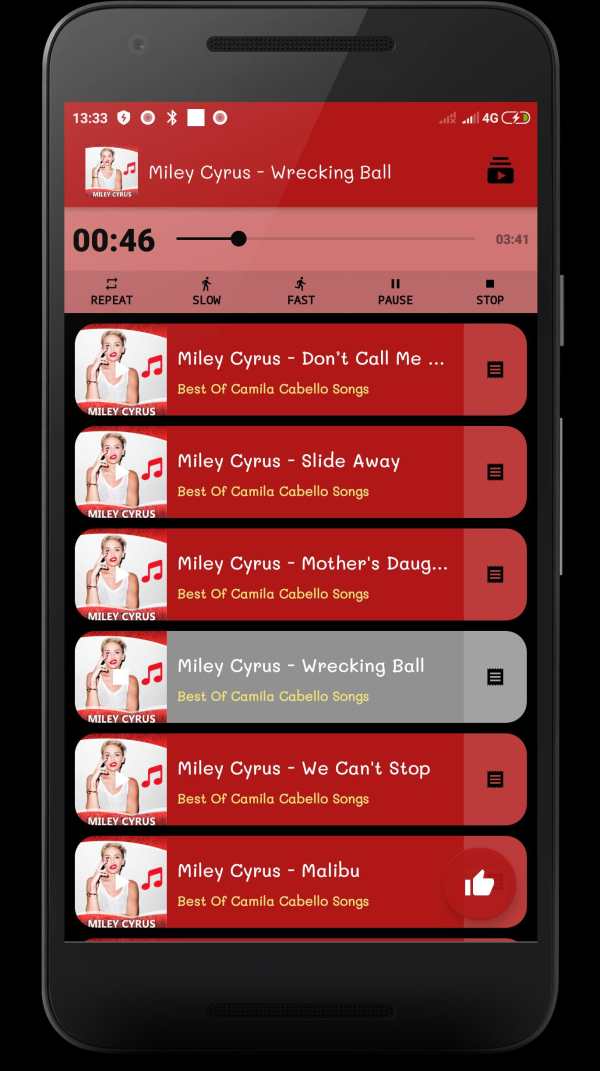 Miley Cyrus Music Offline screenshot 3