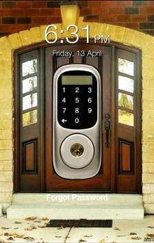 Home Door Lock Screen screenshot 2