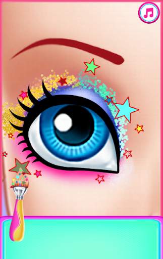 Princess Eye Makeup Artist Game screenshot 2
