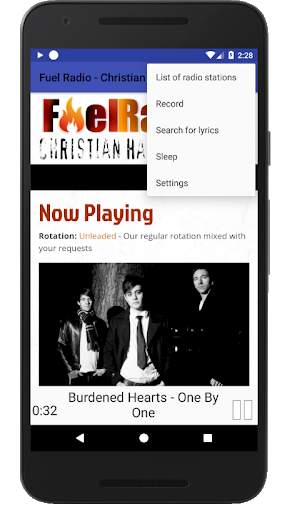 Internet Radio Player Recorder screenshot 1
