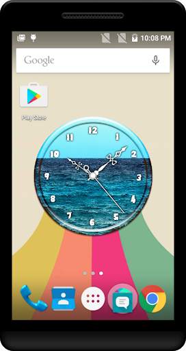 Water Clock Live Wallpaper screenshot 1