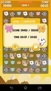 Lovely Kitty Crush :Game Match screenshot 2