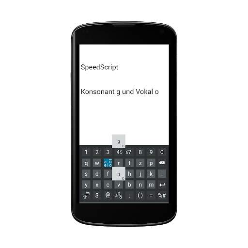 SpeedScript Tastatur free screenshot 7