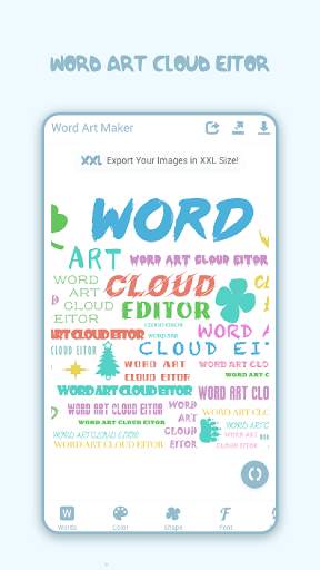 Word Art Cloud Editor screenshot 4
