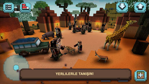 Savanna Safari: Kare Hayvanlar screenshot 3