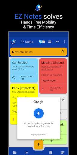 EZ Notes - Notes Voice Notes screenshot 1