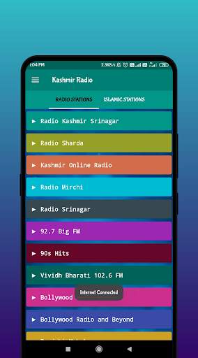 KASHMIR RADIO APP ALL RADIO STATIONS IN ONE APP screenshot 1