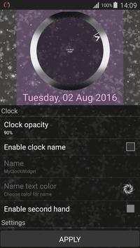 Transparent Clock screenshot 8