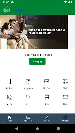 Corp Rewardz screenshot 1