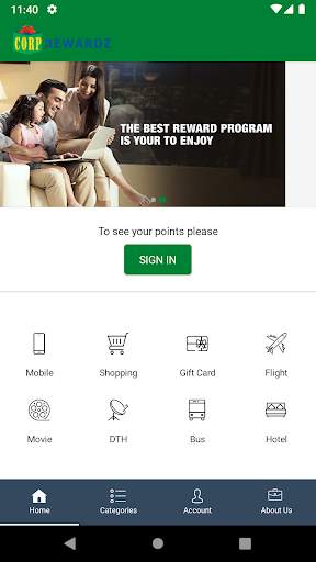 Corp Rewardz screenshot 1