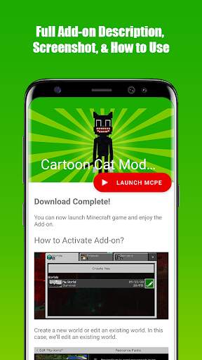 Cartoon Cat Mod for MCPE screenshot 3