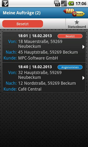 TARIS-Mobile screenshot 2
