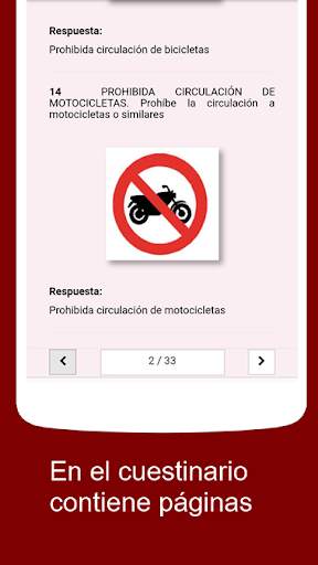 Prepara tu examen de conducir Chile screenshot 4