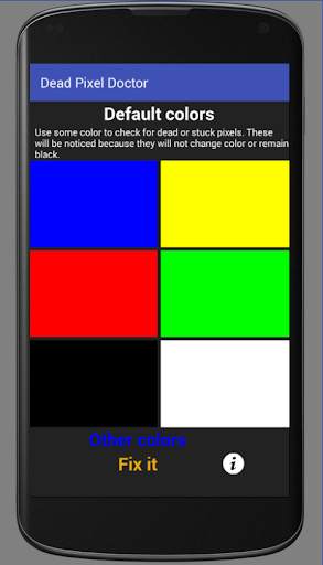 Dead pixel fixer doctor screenshot 5