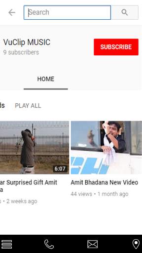 VuClip Music screenshot 1