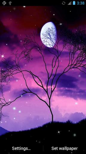 Moon Live Wallpaper screenshot 4