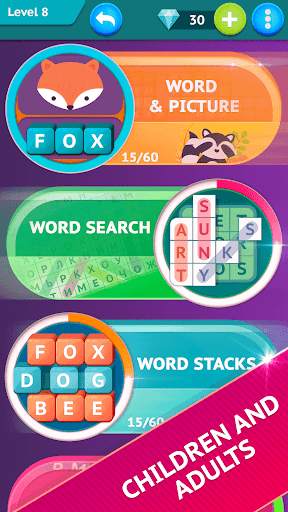 Smart Words - Word Search, Word game screenshot 7