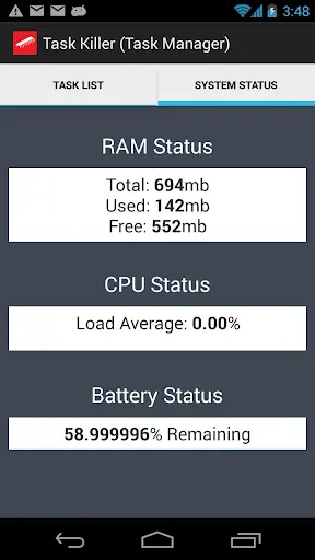 Task Killer (Task Manager) screenshot 2