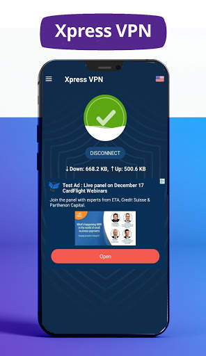 فیلتر شکن قوی و فیلترشکن پرسرعت | Xpress Free VPN screenshot 1