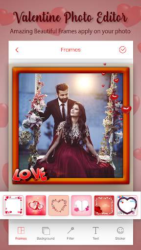 Valentine's Day Photo Editor screenshot 1