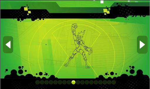 Ben Coloring 10 Heros Ultimate screenshot 8