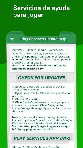 Play Services Update Services screenshot 4