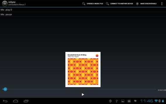 inSync Bluetooth Music Player screenshot 2