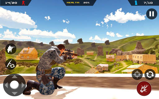 Sniper Ghost Fps Commando Warrior- Jungle Survival screenshot 3