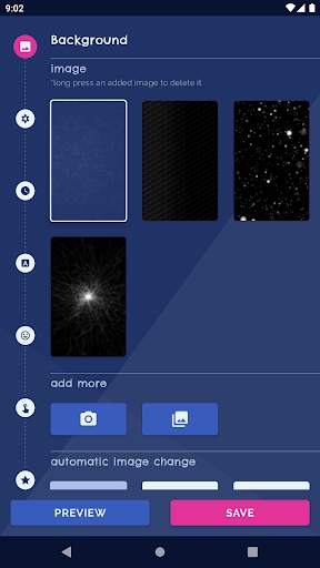 HD Black Amoled Live Wallpaper screenshot 1