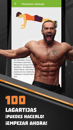 De entrenamiento 100 flexiones screenshot 1