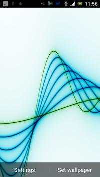 Nexus Neon Wave HD LWP screenshot 5