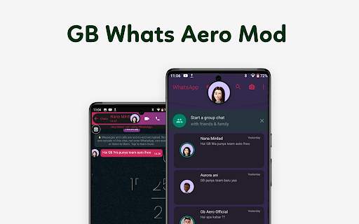 WA GB Apk Tool Mod Theme 2023 screenshot 5