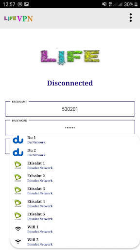 Life VPN screenshot 1
