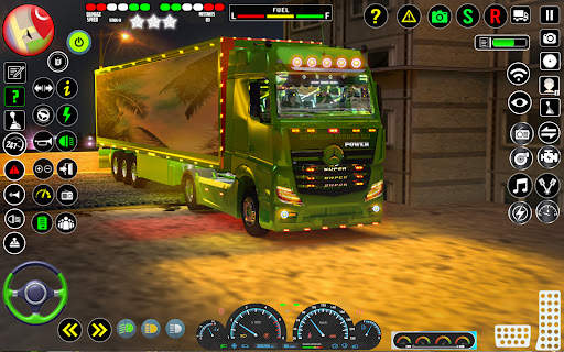 Euro Truck Driving Sim 3D screenshot 3