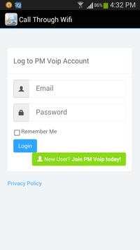 Call Through Wifi screenshot 2