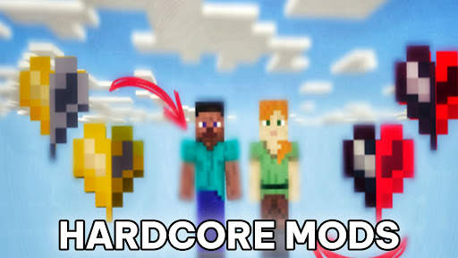 Hardcore Mod Minecraft PE screenshot 1