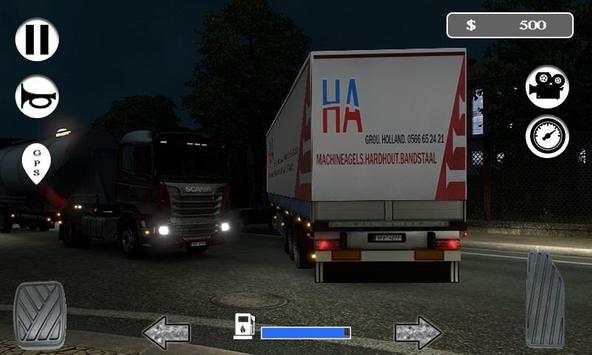 Real Truck Simulator Driving In Europe 3D screenshot 1