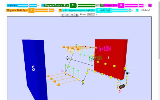 DC Motor 3D Simulator Lab screenshot 6