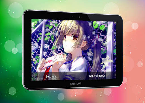 Beautiful Anime Live Wallpaper screenshot 5
