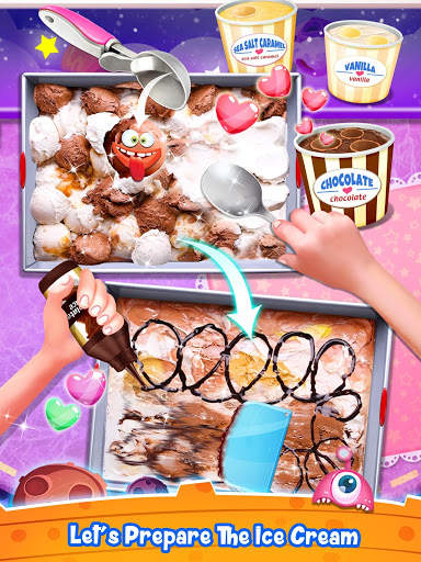 Galaxy Ice Pop - Ice Cream Popsicle Desserts 1 تصوير الشاشة