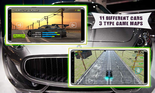 Luxury Car Game : Endless Traffic Race Game 3D screenshot 3