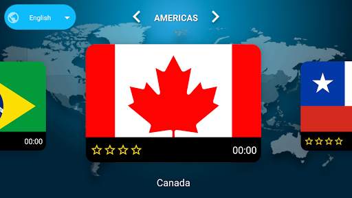 Puzzle - National Flag Games screenshot 2