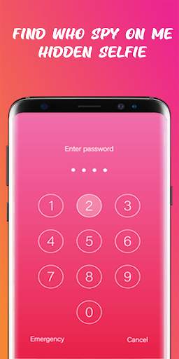 Who unlocked my smartphone? alert photo capture screenshot 4