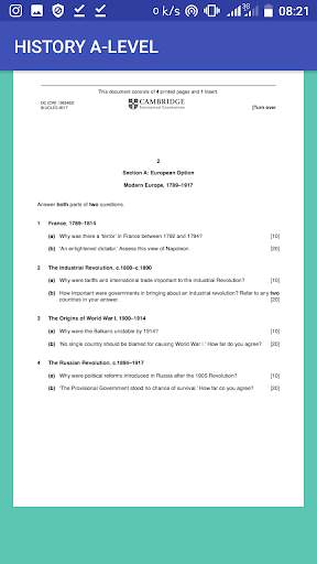 A-Level History Revision Kit  Marking Schemes 5 تصوير الشاشة