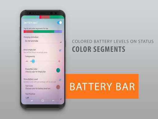 Power Bar - Battery Bar Free - Energy Bar screenshot 1