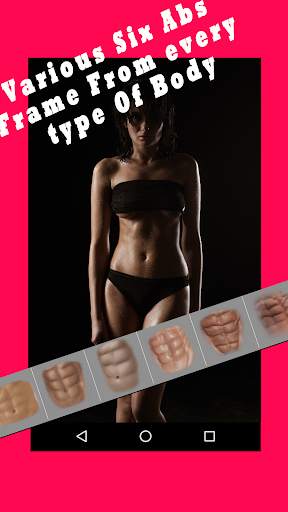 Six Pack Abs Maker 5 تصوير الشاشة