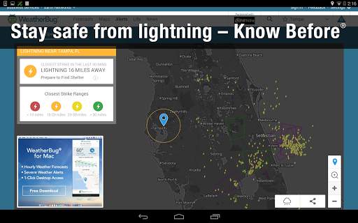 Weather Widget by WeatherBug: Alerts & Forecast screenshot 18