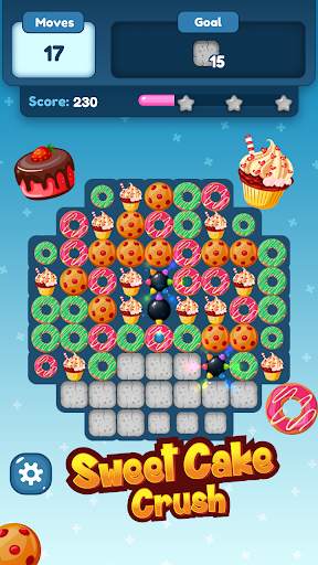 Sweet Cake Crush : Match Puzzle Game 퍼즐게임 중독성게임 screenshot 5