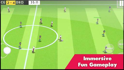 Mini Mobile Soccer screenshot 1